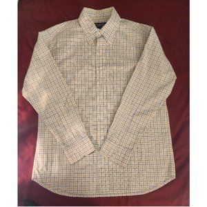 Brooks Brothers Country Club Button Down Shirt Long Sleeve Mens Medium M